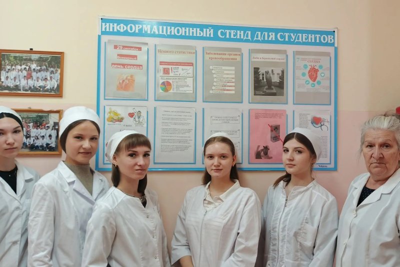 Провели профилактические беседы - "Сердце - для жизни" и приняли участие в акции "10 000 шагов к жизни
