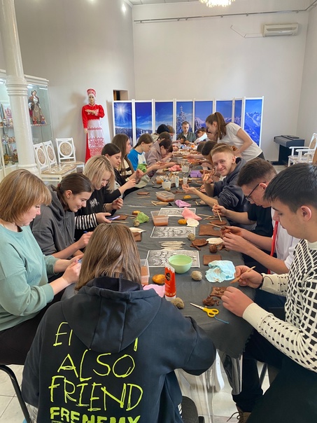 Посетили студию керамики «Калейдоскоп»