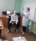 “Волонтеры - медики” в акции “Урок безопасности ”