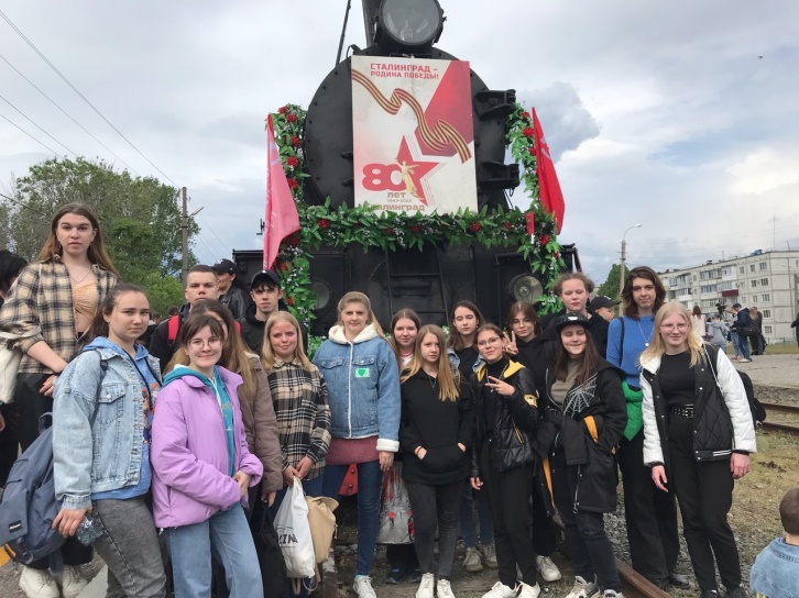 Ретро-поезд Победы 2023